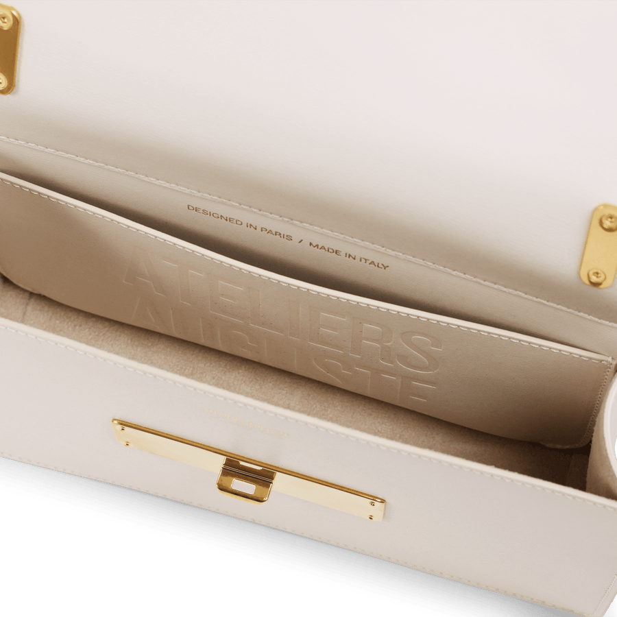 Alma Gold Edition - Cuir Box Blanc Cassé Ateliers Auguste