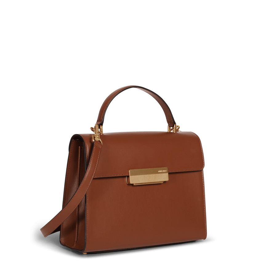 Capucine Gold Edition - Cuir Box Camel Ateliers Auguste