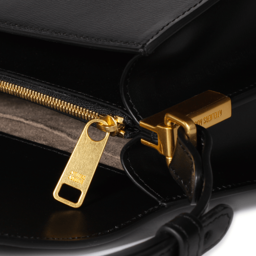 Gabriel Gold Edition - Cuir Box Noir Ateliers Auguste