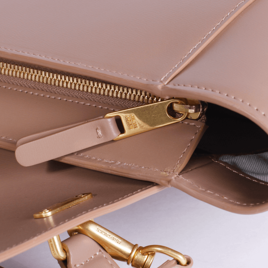 Marly Gold Edition - Cuir Box Taupe Ateliers Auguste