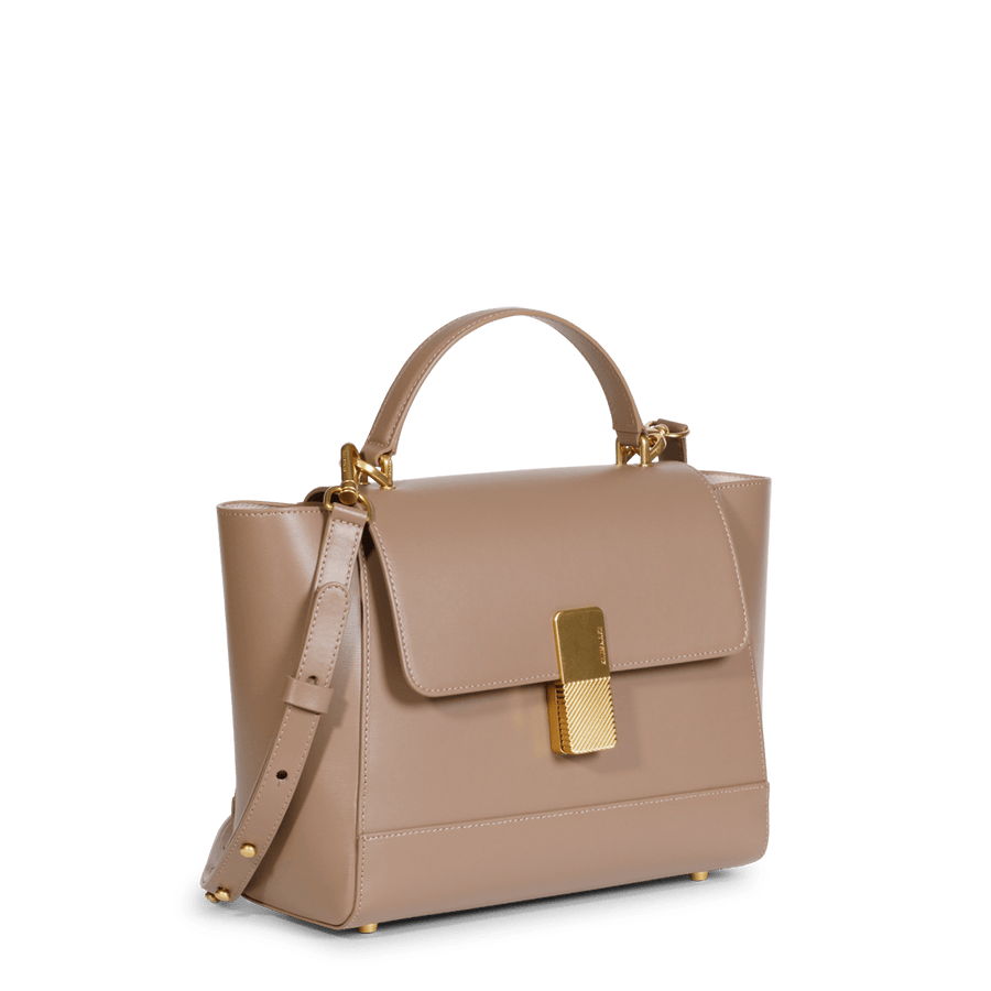 Marly Gold Edition - Cuir Box Taupe Ateliers Auguste