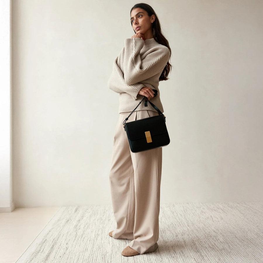 Monceau Gold Edition - Cuir Box Noir Ateliers Auguste